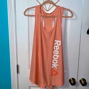Pink Reebok Racerback Tank Top, Size: XL